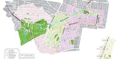 Karta över Mexico City bike